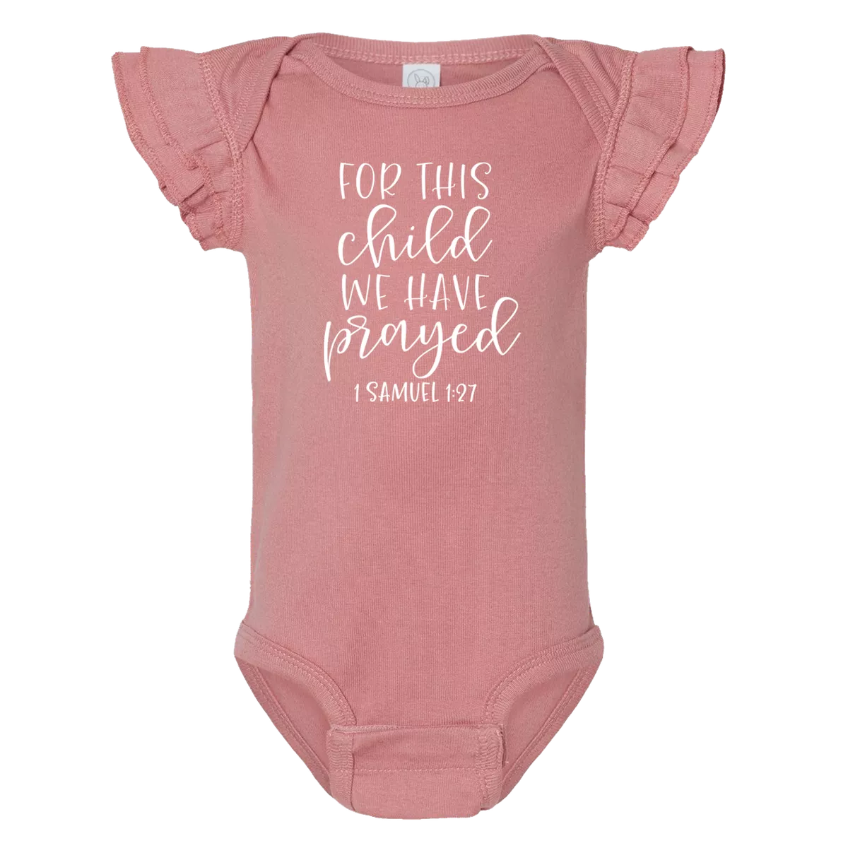 Boys' - Instant Message - For This Child We Have Prayed Baby Graphic One Piece