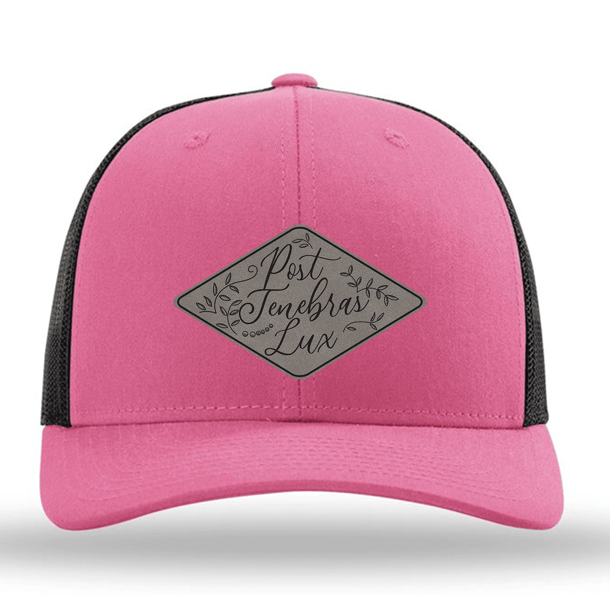 Post Tenebras Lux Floral (Patch) Trucker Hat | Missional Wear