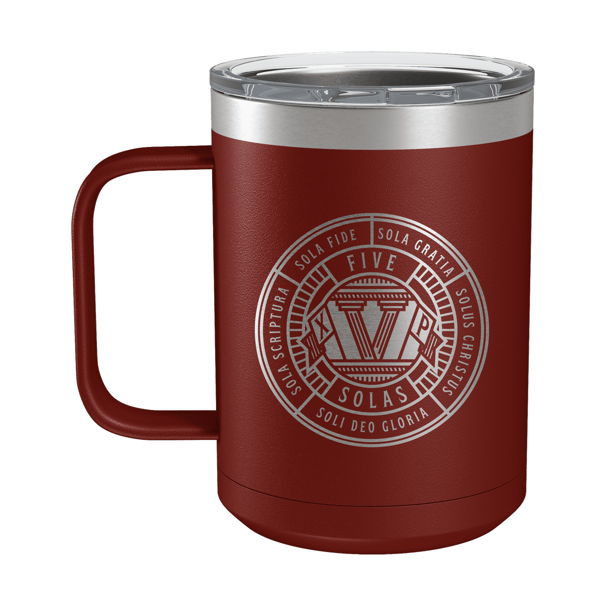 Massachusetts Institute of Technology MIT Stainless Steel Mug with Lid