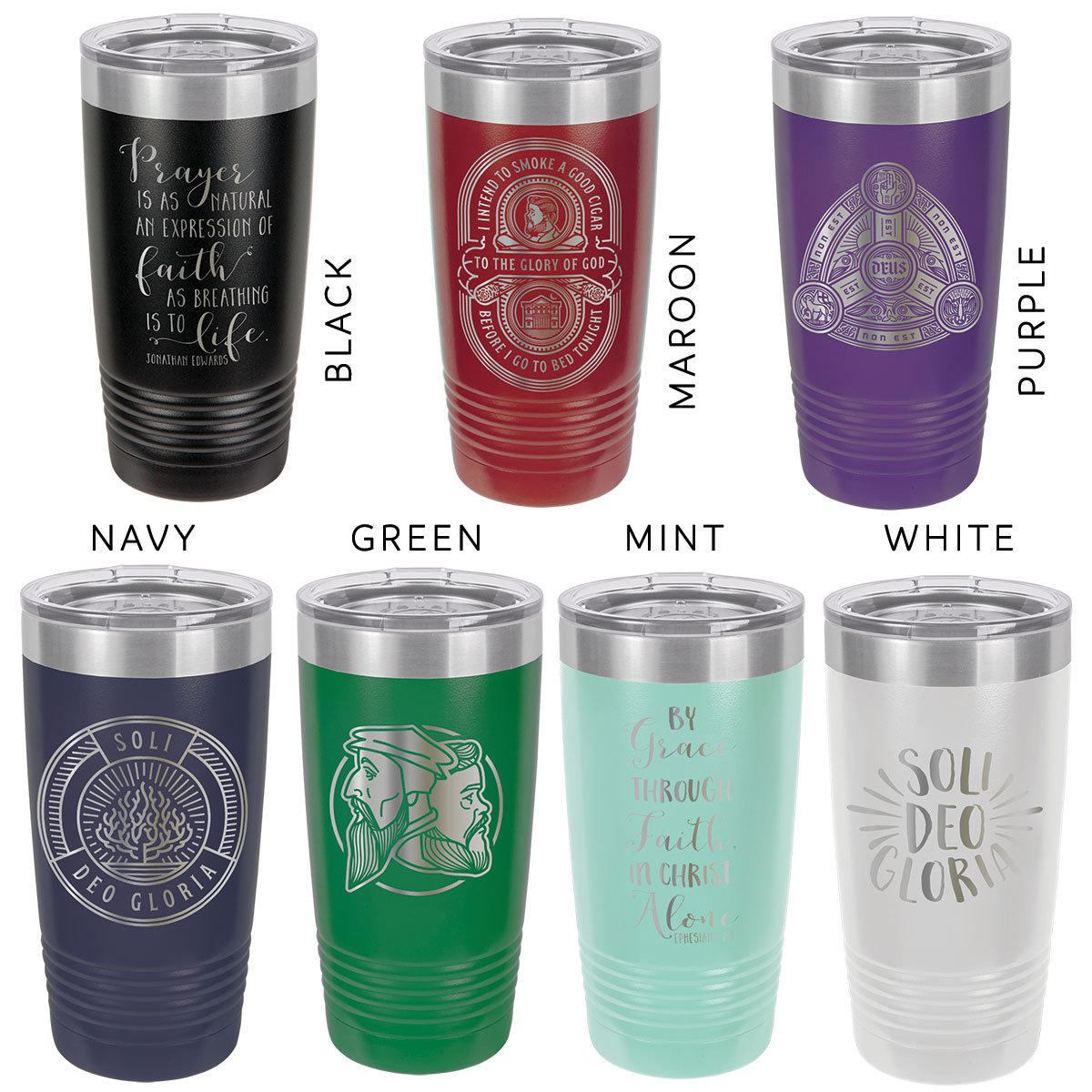 The Five Solas Insulated Tumbler