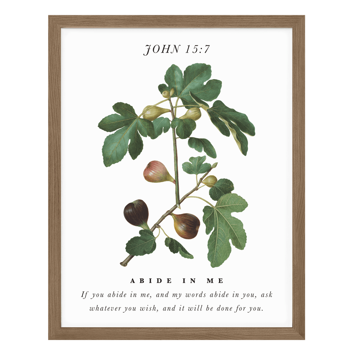 Abide In Me - Art Print | Missional Wear