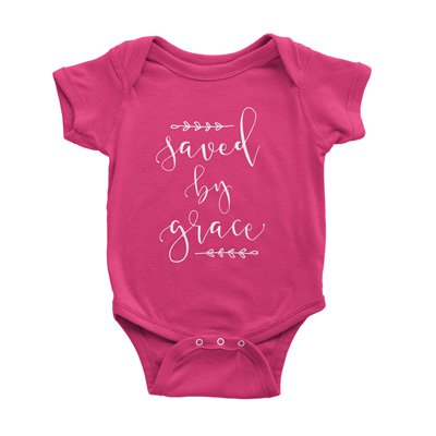 Saved By Grace Onesie