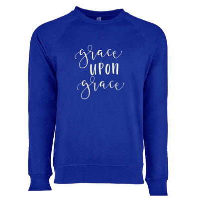 Grace Upon Grace Ladies French Terry Crew