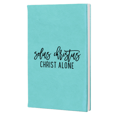 Solus Christus - Fidelis Series Leatherette Hardcover Journal