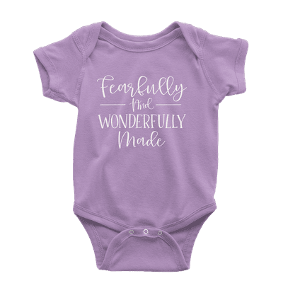 Fearfully And Wonderfully Made Onesie