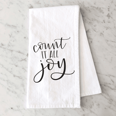 Count It All Joy Tea Towel