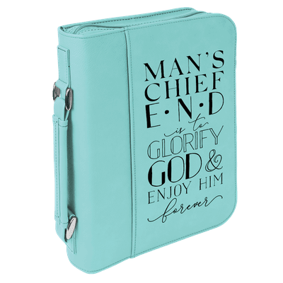 Mans Chief End Bible Cover