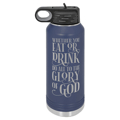 Eat or Drink 32oz Insulated Water Bottle