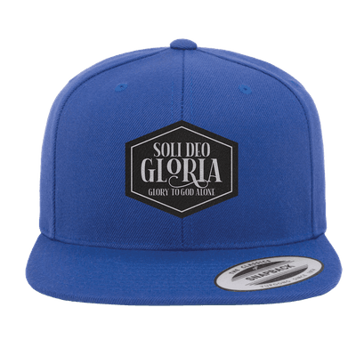 Soli Deo Gloria Patch Snapback Hat
