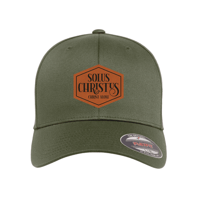 Solus Christus Patch Fitted Hat