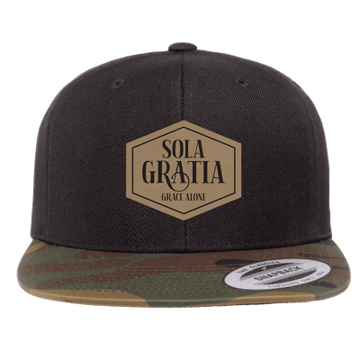 Sola Gratia Patch Snapback Hat