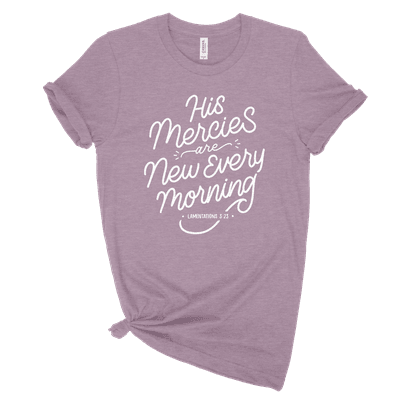His Merices Are New Tee