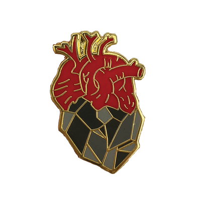 A New Heart Lapel Pin