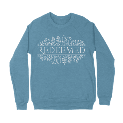 Redeemed Floral - Crewneck Sweatshirt