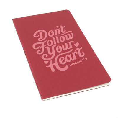Don't Follow Your Heart Laser Etched Moleskine Journal