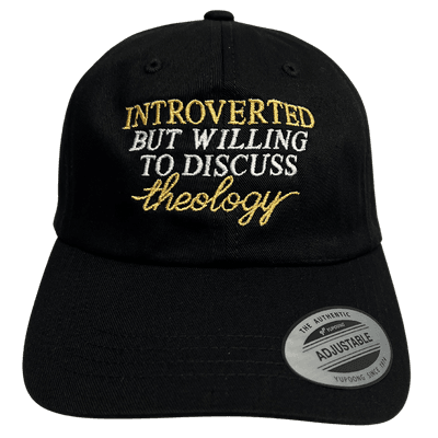 Willing To Discuss Theology Embroidered Dad Hat