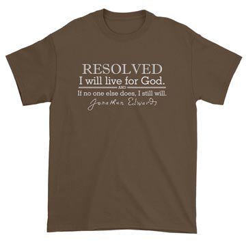 Resolved To Live - Edwards Standard Tee