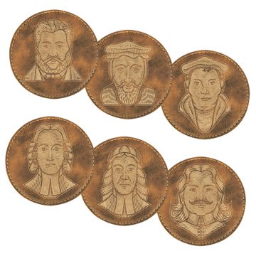 Reformers Coaster Set of 6