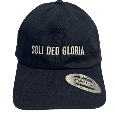 Soli Deo Gloria Embroidered Dad Hat