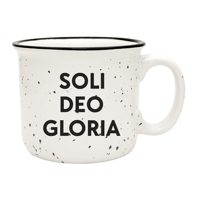 Soli Deo Gloria (Block) Camp Mug