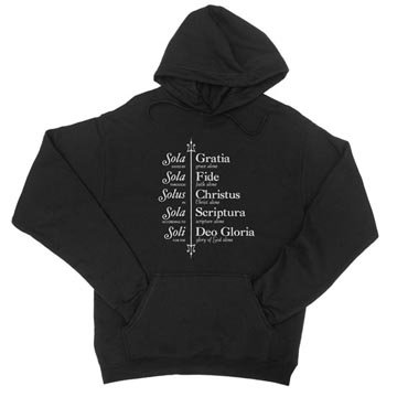 The Five Solas (Trident) - Hoodie
