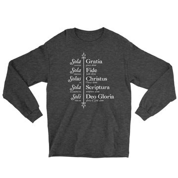 The Five Solas (Trident) - Long Sleeve Tee