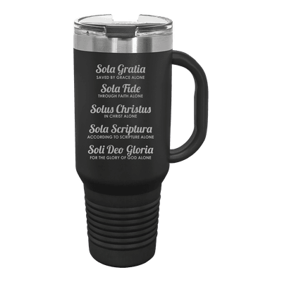 The Five Solas 40 oz Insulated Travel Tumbler