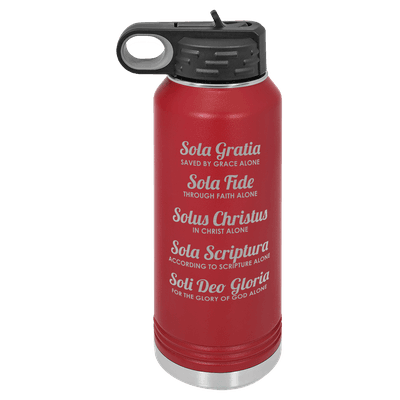 The Five Solas 32oz Insulated Water Bottle