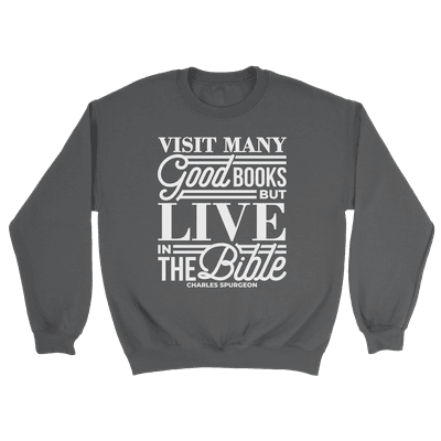 Live In The Bible - Crewneck Sweatshirt