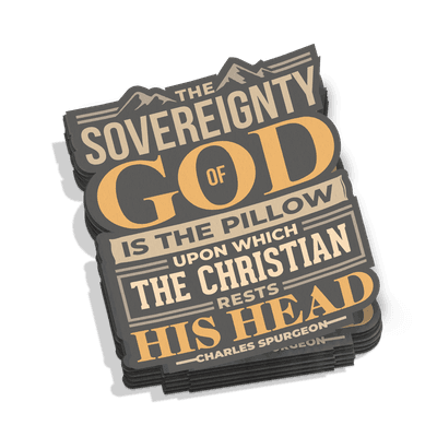The Soverignty Of God Sticker