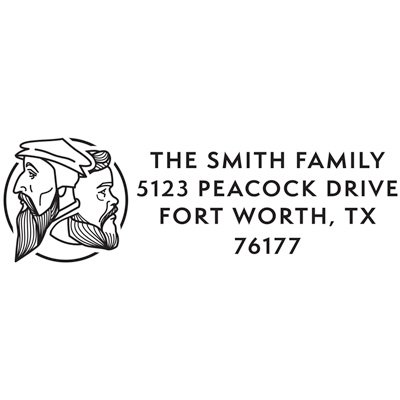 Logo Address Stamp