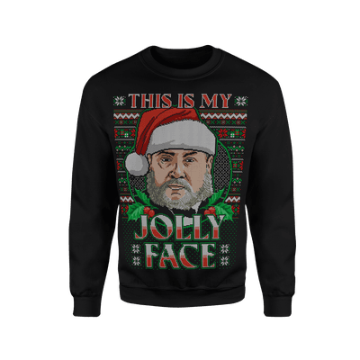 Spurgeon Jolly Face Ugly Christmas Sweatshirt