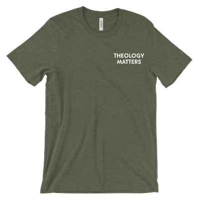 Theology Matters Left Chest Tee