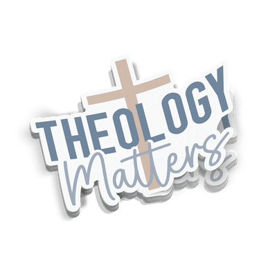 Theology Matters (Cross) Sticker