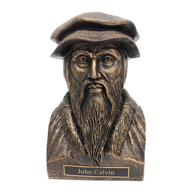 John Calvin Statue Bust