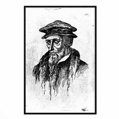 John Calvin- Poster Print