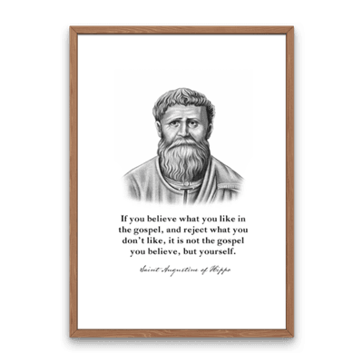 Saint Augustine Quote Print