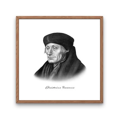 Desiderius Erasmus Portrait Print
