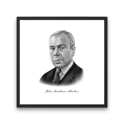 J Gresham Machen Portrait Print