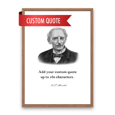 C.T. Studd Custom Quote Print