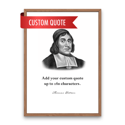 Thomas Watson Custom Quote Print