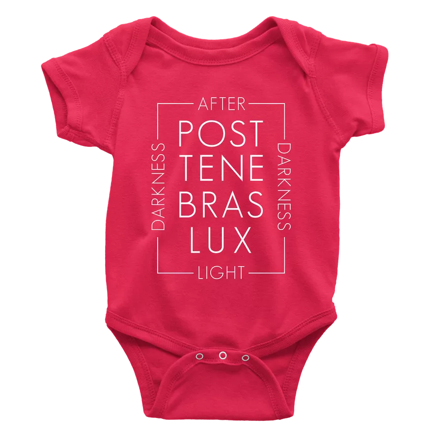 Post Tenebras Lux Onesie