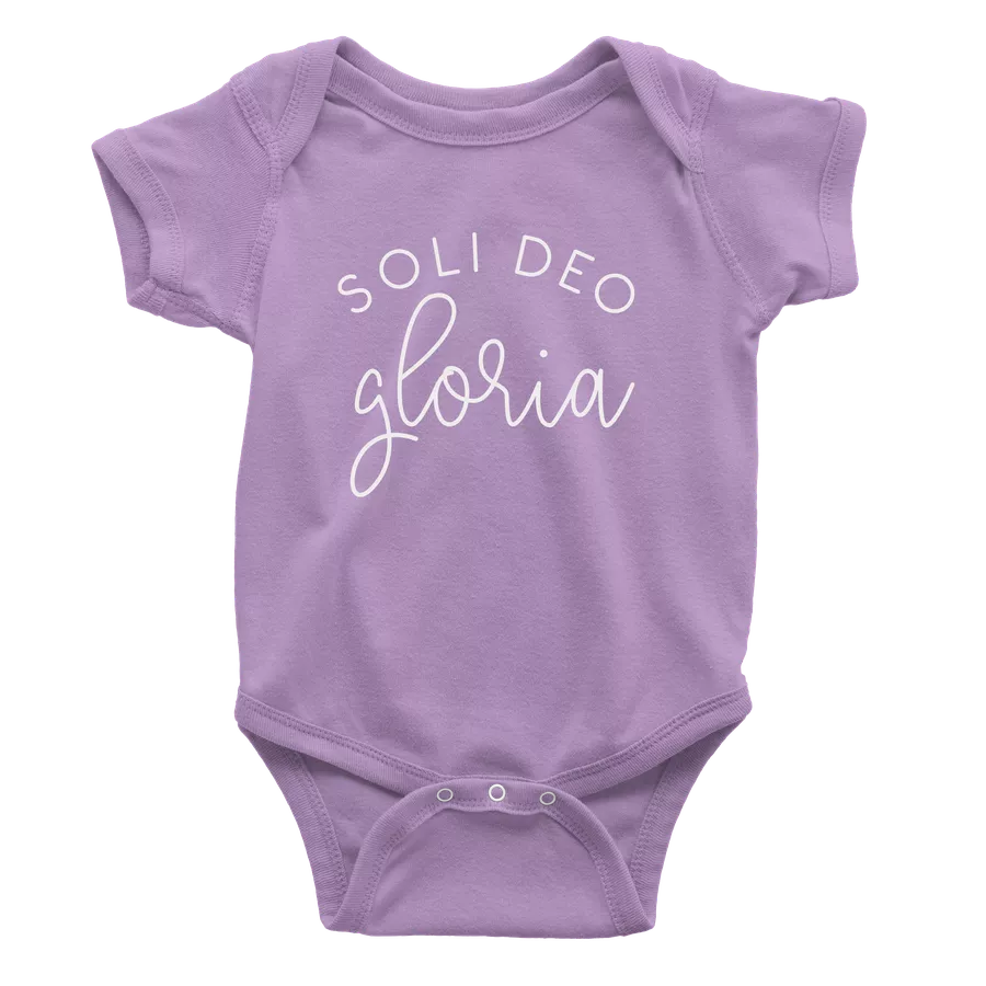 Soli Deo Gloria Monoline Onesie