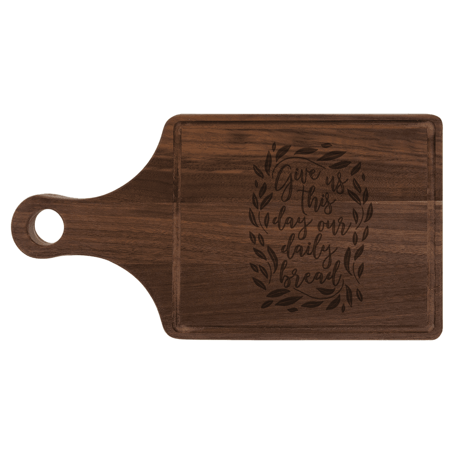 Give Us This Day Cutting Board Paddle #2