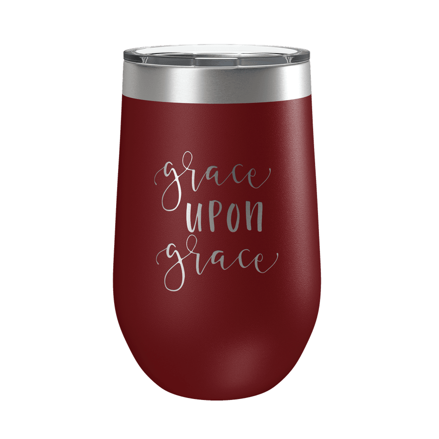 Grace Upon Grace 16oz Insulated Tumbler