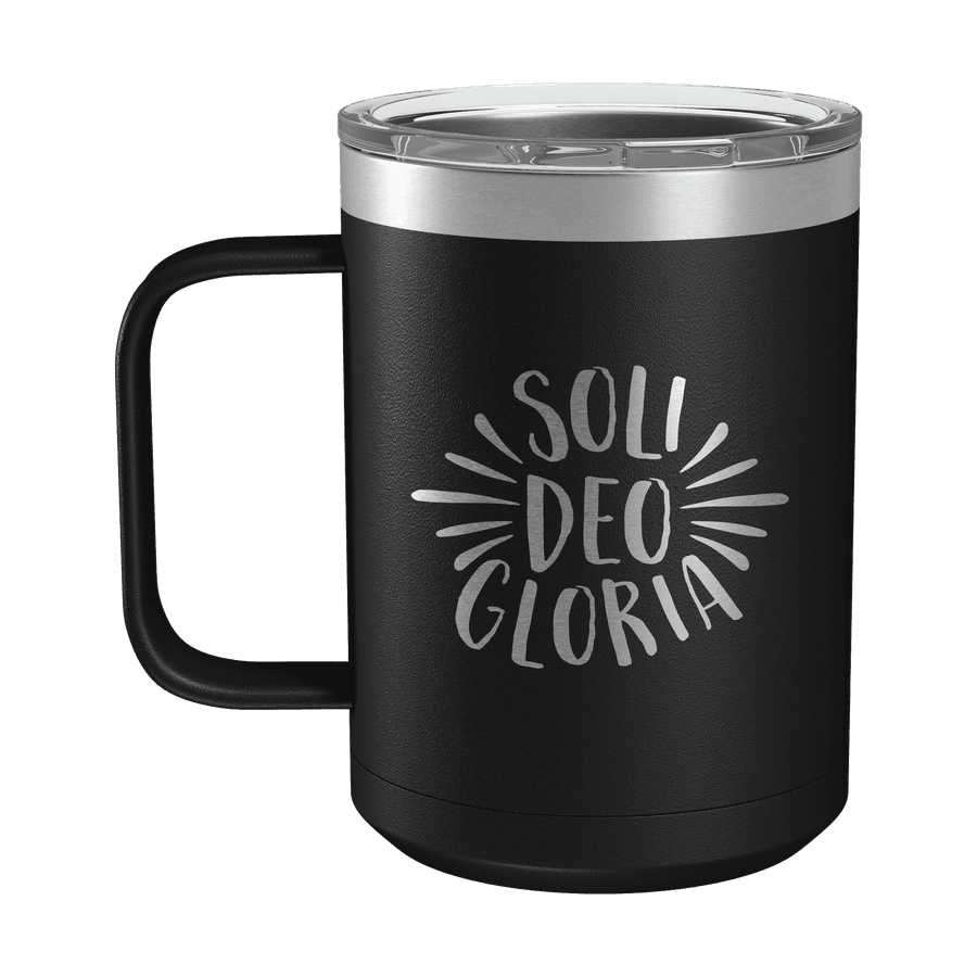 Soli Deo Gloria 15oz Insulated Camp Mug #1