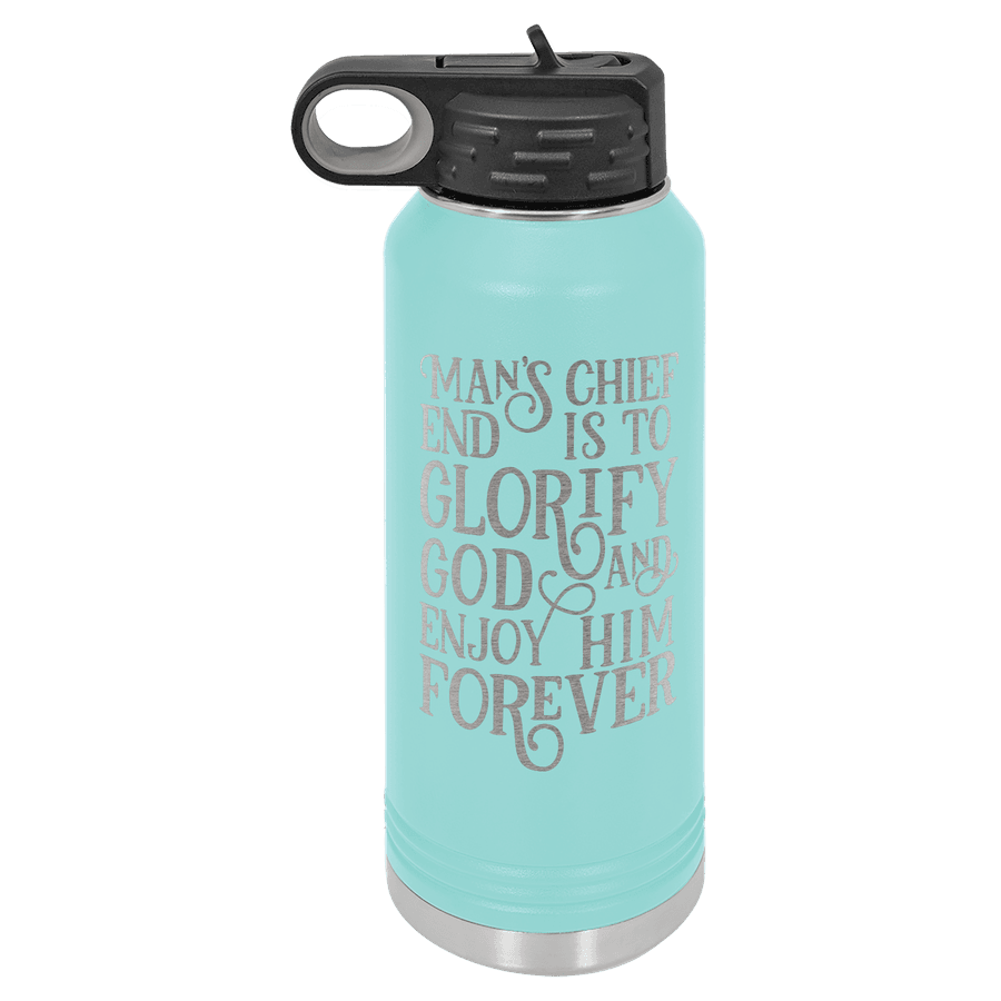 Mans Chief End Is To Glorify God Insulated Bottle