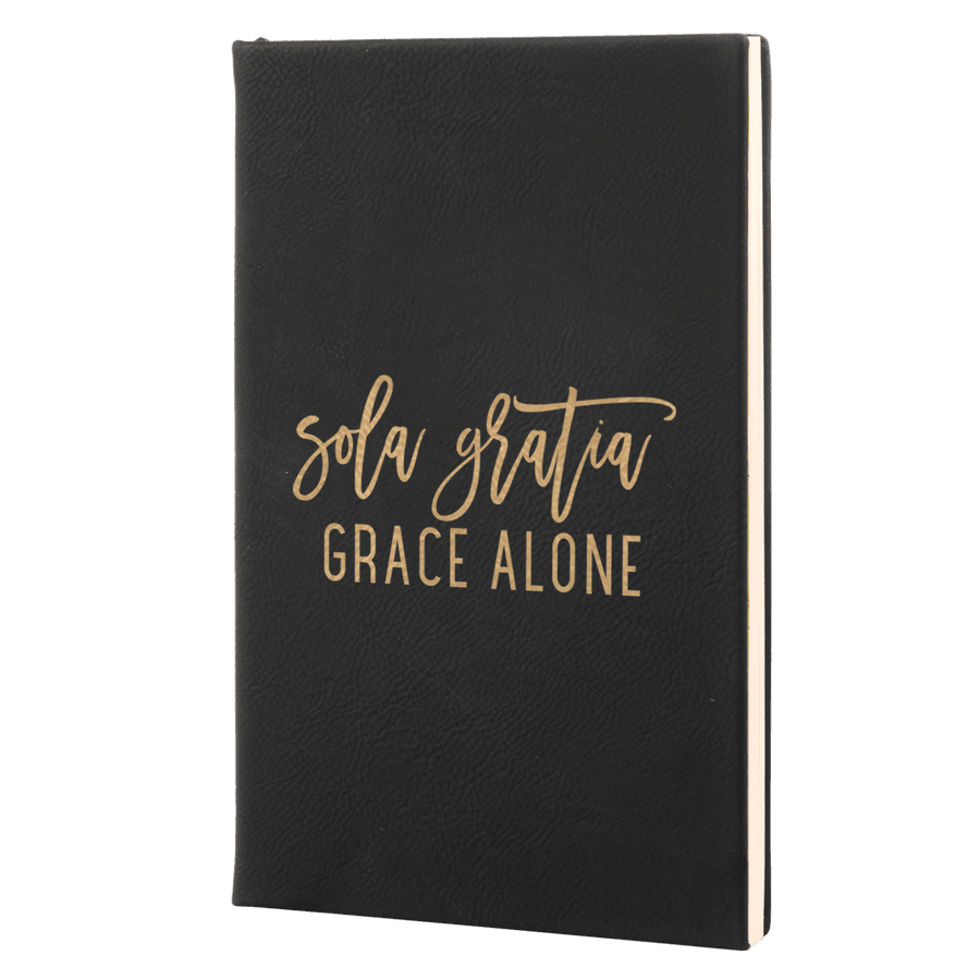Sola Gratia - Fidelis Series Leatherette Hardcover Journal