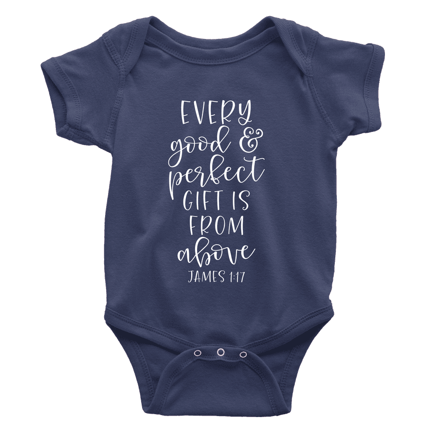 Every Good And Perfect Gift Onesie