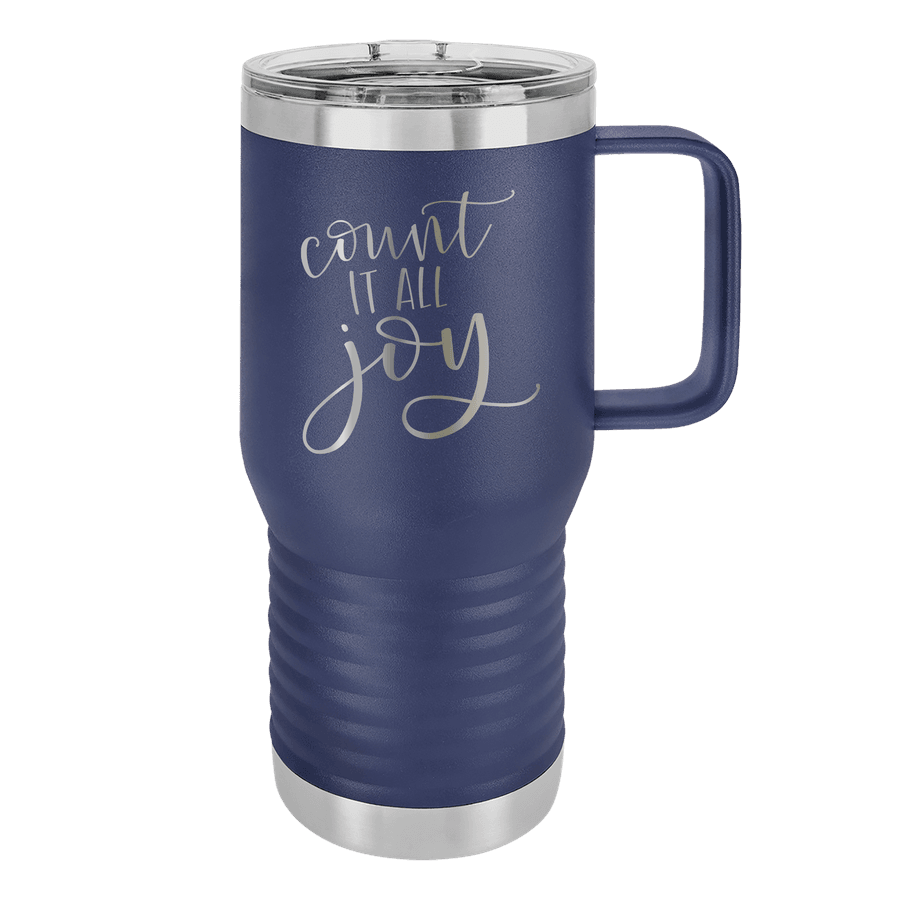 Count It All Joy 20oz Insulated Travel Tumbler